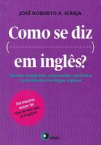 Livro - Como se diz ... Em inglês?