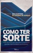 Livro - Como ter sorte Livro - Como ter sorte