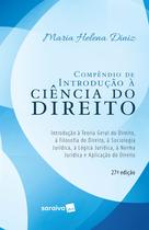 Livro - Compêndio de introdução à ciência do direito - 27ª edição de 2019