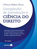 Livro Compêndio de Introdução à Ciência do Direito Maria Helena Diniz