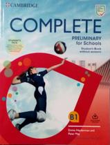 Livro - Complete Preliminary For Schools Sb Without Answers - 2Nd Ed Livro - Complete Preliminary For Schools Sb Without Answers - 2Nd Ed