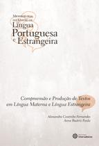 Livro - Compreensão e produção de textos em língua materna e língua estrangeira Livro - Compreensão e produção de textos em língua materna e língua estrangeira
