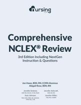 Livro Comprehensive NCLEX Review, 3ª edição com NextGen 2023