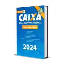 Livro concurso caixa 2024 apostila caixa economica federal - alfacon