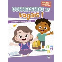 Livro - Conhecendo as vogais 1 e 2 kit 02 livros Livro - Conhecendo as vogais 1 e 2 kit 02 livros