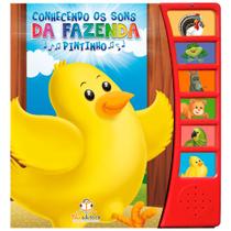 Livro - Conhecendo os sons da fazenda: Pintinho
