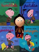 Livro - Conjunto - Sentimentos E Virtudes Boneco Livro - Conjunto - Sentimentos E Virtudes Boneco