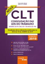 Livro - Consolidação das Leis do Trabalho 2019 - Mini