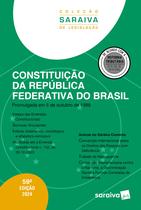 Livro - Constituição da República Federativa do Brasil - 59ª edição 2024