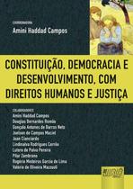 Livro - Constituição, Democracia e Desenvolvimento, com Direitos Humanos e Justiça