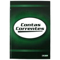 Livro conta corrente 1/4 100 folhas São Domingos Livro conta corrente 1/4 100 folhas São Domingos