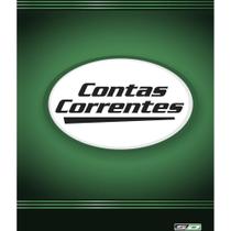 Livro Conta Corrente 1/4 50 Folhas Pacote com 10 Livro Conta Corrente 1/4 50 Folhas Pacote com 10