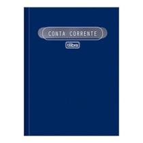 Livro Conta Corrente Pequeno 1/4 100 Folhas Tilibra