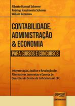 Livro - Contabilidade, Administração & Economia para Cursos e Concursos