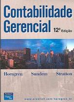 Livro - Contabilidade Gerencial Livro - Contabilidade Gerencial