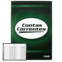 Livro Contas Correntes Ofício c/Indice 100fls São Domingos