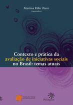 Livro - Contexto e prática da avaliação de iniciativas sociais no Brasil: temas atuais