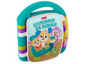 Livro Contos e Rimas Brinquedo Bebê Fisher-Price Mattel