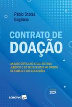 Livro - Contrato de Doação - 6ª Edição 2024