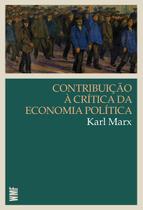 Livro - Contribuição à crítica da economia política