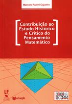Livro - Contribuição ao estudo histórico e crítico do pensamento matemático
