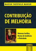 Livro - Contribuição de Melhoria Livro - Contribuição de Melhoria