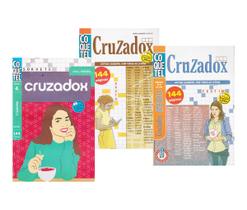 Livro Coquetel Cruzadox Exercício Para Memória Lógica Letras