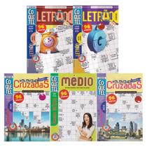 Kit 10 Revistas Livros Sudoku Coquetel Facil Medio E Dificil