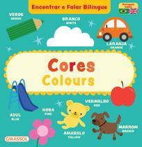 Livro - Cores / Colours - Encontrar e Falar Bilíngue