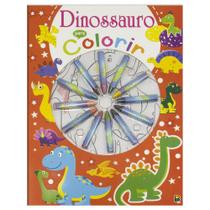Livro - Cores em Ação! Dinossauro para Colorir