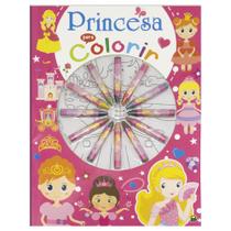 Livro - Cores em Ação! Princesa para Colorir