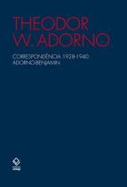 Livro - Correspondência 1928-1940 Adorno-Benjamin