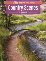 Livro Country Scenes em Acrílico: Pinte Isto com Jerry Livro Country Scenes em Acrílico: Pinte Isto com Jerry