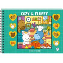 Livro - Cozy and Fluffy Green - Livro de Colorir Livro - Cozy and Fluffy Green - Livro de Colorir