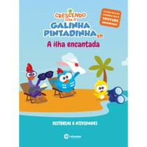 Livro - Crescendo com a Galinha Pintadinha - A Ilha Encantada Livro - Crescendo com a Galinha Pintadinha - A Ilha Encantada