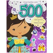 Livro - Crie Contos com 500 Adesivos: Princesas