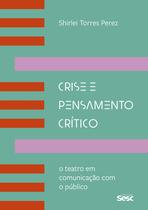 Livro - Crise e pensamento crítico Livro - Crise e pensamento crítico