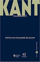 Livro - Crítica da faculdade de julgar