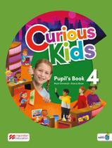 Livro - Curious Kids 4 PupilS Book With Sb+Wb Digital Pack&Navio App - 1 St Ed