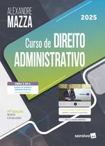 Livro - Curso de Direito Administrativo - 15ª Edição 2025