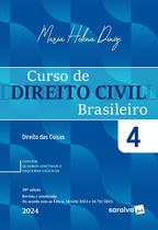 Livro - Curso de Direito Civil Brasileiro - Direito das Coisas Vol.4 - 38ª Edição 2024