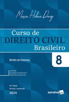 Livro - Curso de Direito Civil Brasileiro: Direito de Empresa - 16ª edição 2024