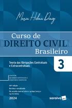 Livro - Curso De Direito Civil Brasileiro - teoria das obrigações contratuais e extracontratuais - Vol.3 - 40 edição 2024