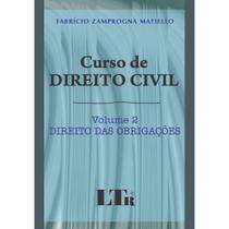 Livro - Curso de direito civil Direito das obrigações - LTr Editora