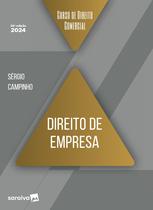 Livro - Curso de Direito Comercial - Direito de Empresa - 20ª edição 2024