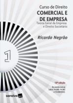 Livro Curso de Direito Comercial e de Empresa Ricardo Negrão