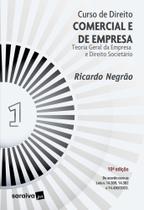 Livro Curso de Direito Comercial e de Empresa Ricardo Negrão