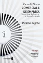 Livro - Curso de Direito Comercial e de Empresa - Vol. 1 -19ª edição 2023