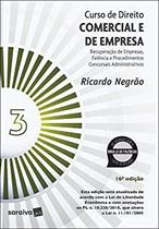 Livro Curso de Direito Comercial e de Empresa Vol. 3 16ª edição 2022 Livro Curso de Direito Comercial e de Empresa Vol. 3 16ª edição 2022