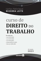 Livro - Curso de Direito Do Trabalho - 15ª edição 2023